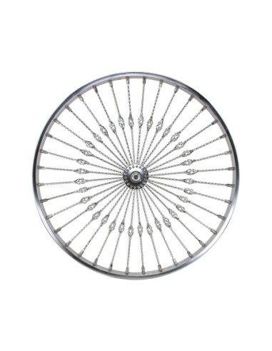 26 Steel Front Wheel Twisted Cage 36 Spoke...